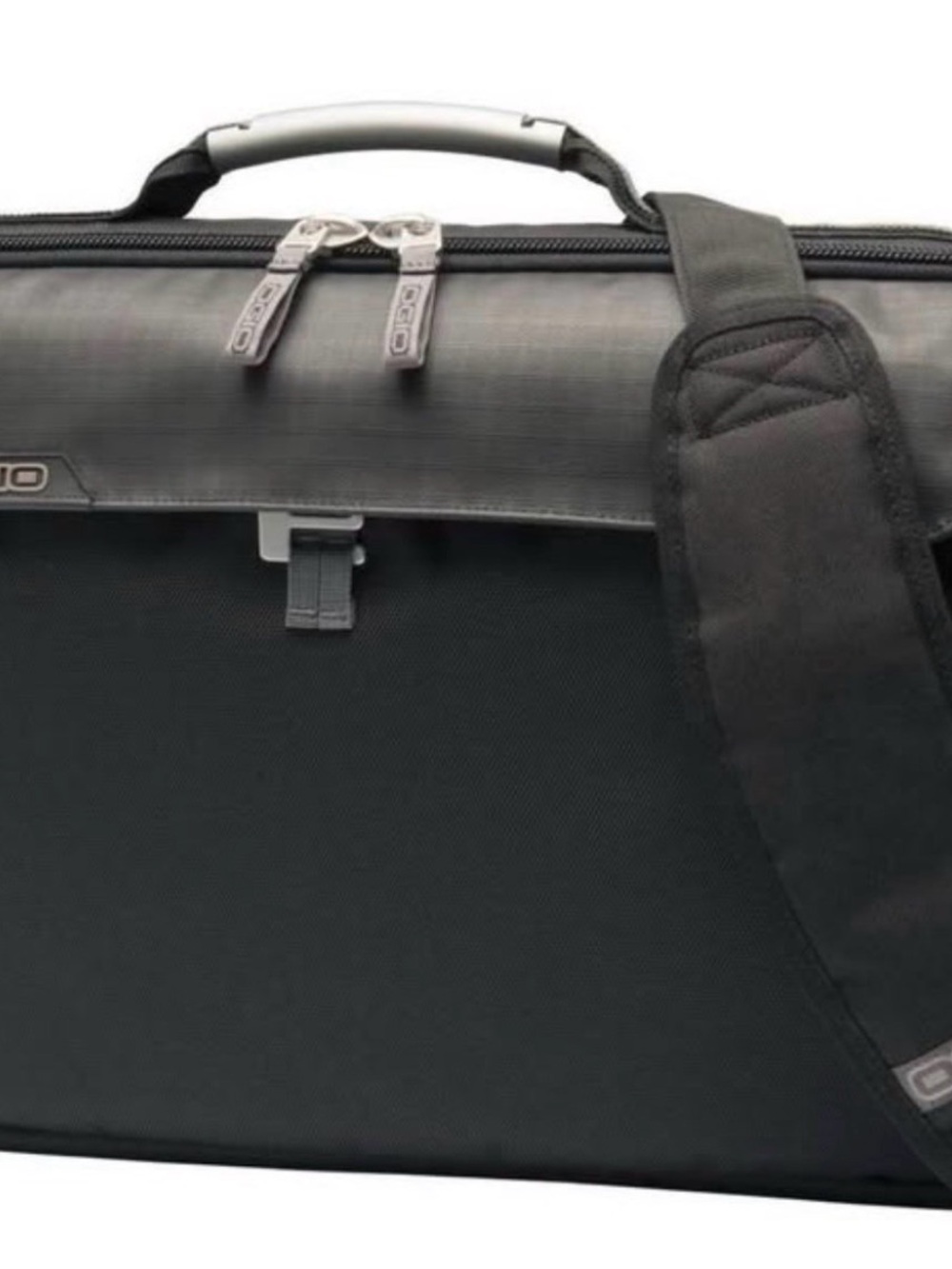 OGIO Black Men's Laptop Briefcase with Padded Shoulder Strap